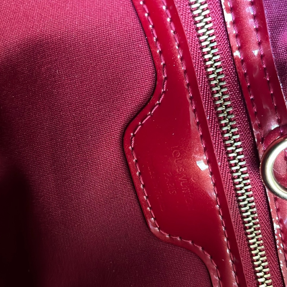 Louis Vuitton Red Wilshire Mini Tote - Picture 11 of 16